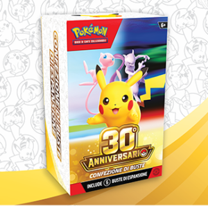 Pokémon TCG 30° Anniversario – Bundle 6 buste (ITA)