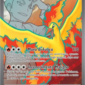 Moltres EX del Team Rocket – Rivali Predestinati (ITA) #208