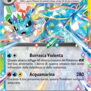Vaporeon EX – Evoluzioni Prismatiche (ITA) #023