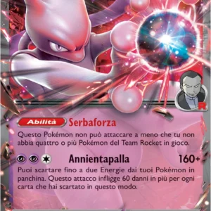 Mewtwo EX del Team Rocket – Rivali Predestinati (ITA) #81
