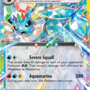 Vaporeon EX – Evoluzioni Prismatiche (ENG) #023