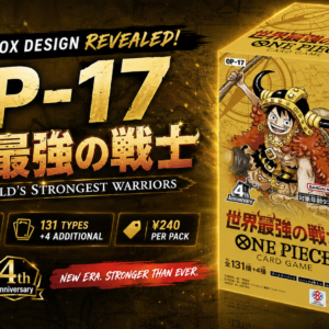 One Piece Card Game OP-17 The World's Strongest Warriors Booster Box Japanese